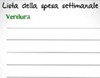 Scarica il planning della lista della spesa settimanale