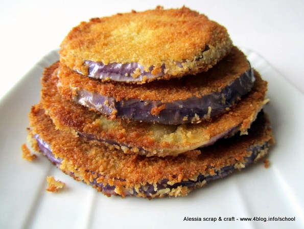 Ricette veloci: cotolette di melanzane impanate e fritte