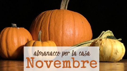 Almanacco per la casa di Novembre