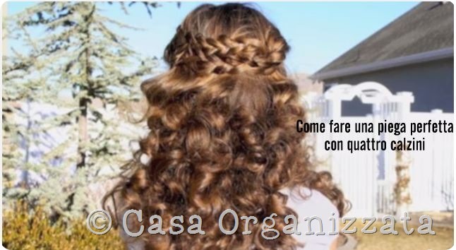 Come avere capelli mossi: fare una piega perfetta con 4 calzini