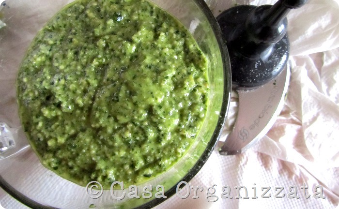 Pesto alla genovese in 5 minuti e in quantità industriale con #CuisineCompanion