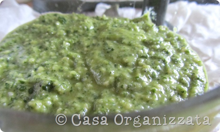 Pesto alla genovese in 5 minuti e in quantità industriale con #CuisineCompanion