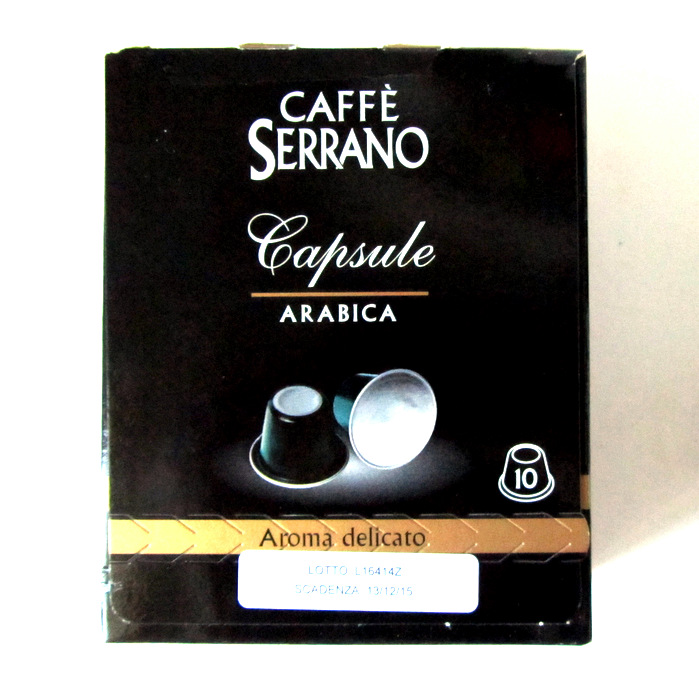 Recensione buoni prodotti: capsule caffè Serrano
