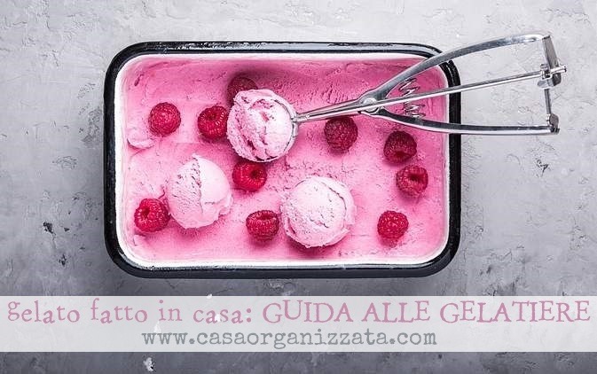 Gelato fatto in casa guida alle gelatiere