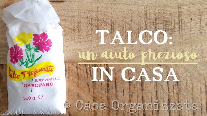 Talco - un aiuto prezioso in casa