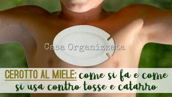 come fare il certotto al miele contro tosse e catarro