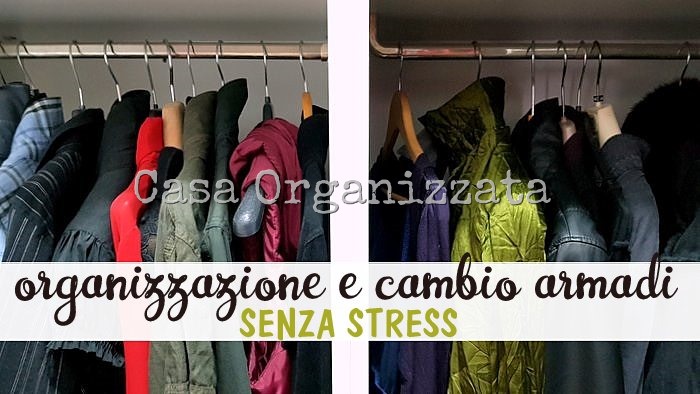 tutti i segreti per organizzazione e cambio armadi senza stress