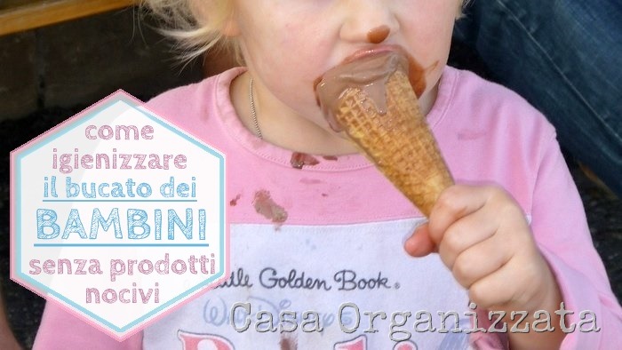 Come igienizzare il bucato di neonati e bambini senza prodotti chimici_