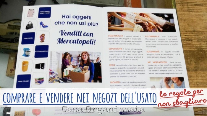 come comprare e vendere nei negozi dell'usato - regole e segreti