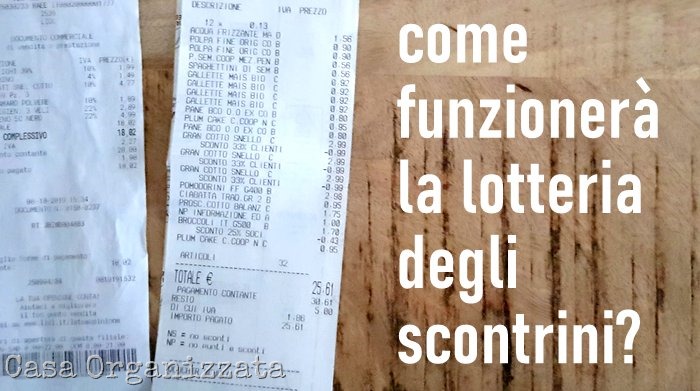 lotteria degli scontrini come funziona l'idea del governo Conte bis