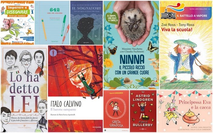 10 libri per bambini e ragazzi a 1 a 15 anni