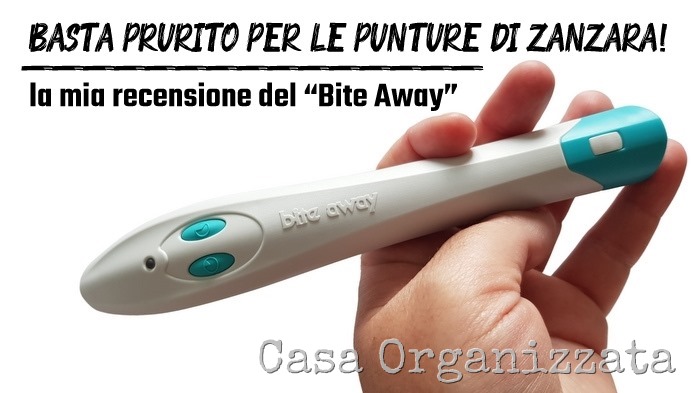 Eliminare il prurito delle punture di zanzara recensione Bite Away