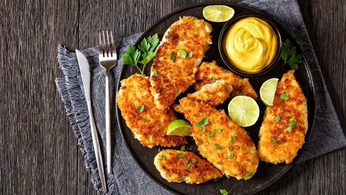 cotolette impanate al forno alla palermitana